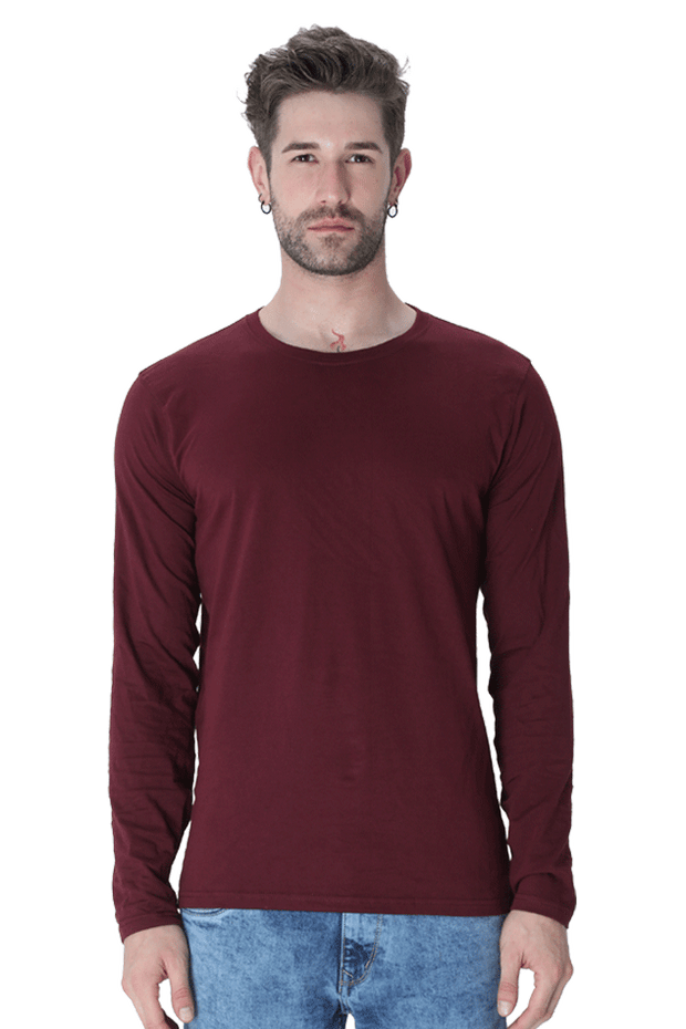 Round Neck Full Sleeve T-shirt