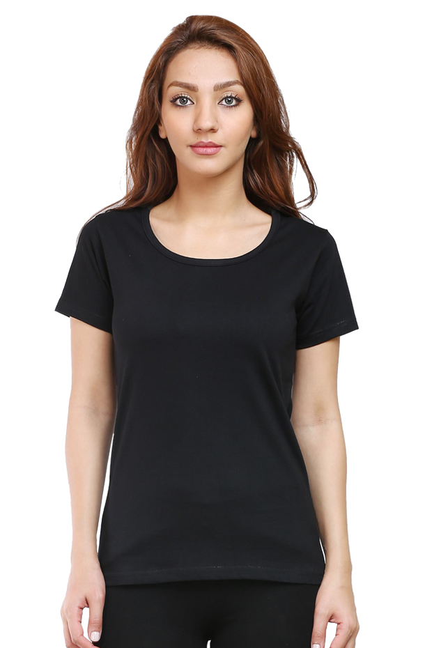 Round Neck Half Sleeves