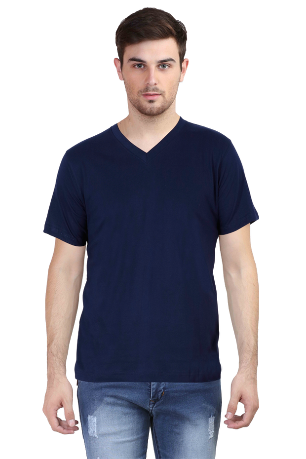 V-Neck Half Sleeve T-Shirt