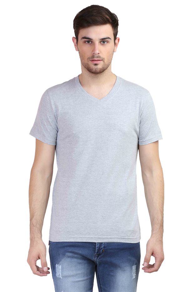 V-Neck Half Sleeve T-Shirt