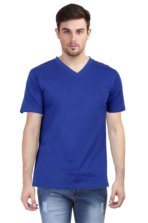 V-Neck Half Sleeve T-Shirt